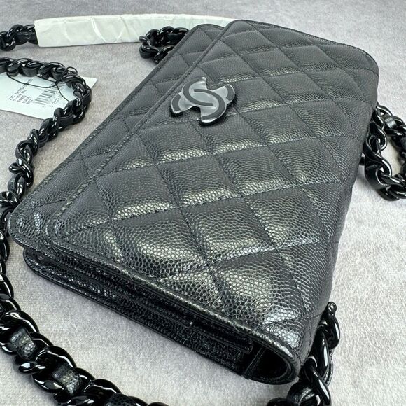 Chanel NEW Caviar My Everything Wallet on a Chain - Picture 4 of 16